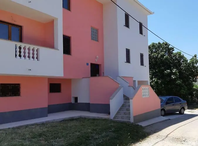 Orange Lägenhet Biograd Na Moru